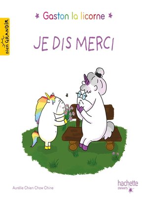 cover image of Je dis merci